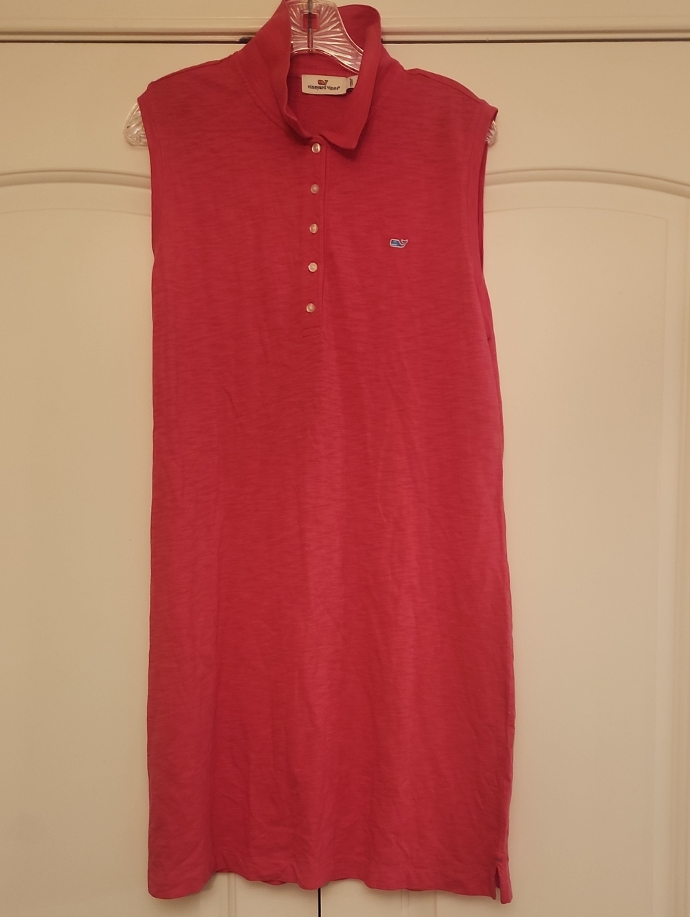 Vineyard Vines Coral Pink Sleeveless Dress